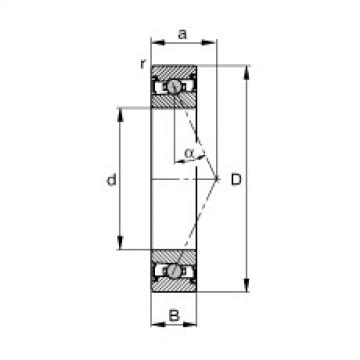 FAG Spindle bearings - HCS7001-E-T-P4S