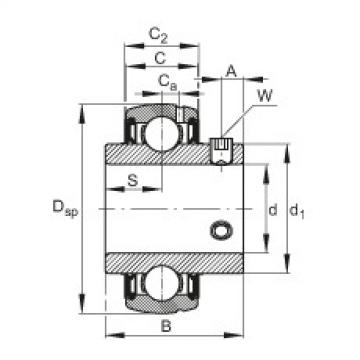 FAG Radial insert ball bearings - SUC202