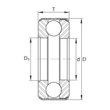 FAG Axial deep groove ball bearings - D11