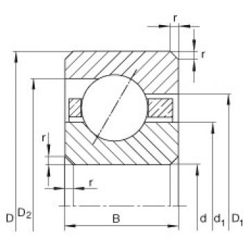 FAG Thin section bearings - CSEB020