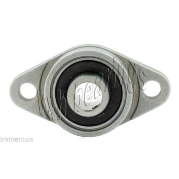 RCSMRFZ-18S Bearing Flange Insulated Pressed Steel 2 Bolt 1 1/8&#034; Inch Rolling