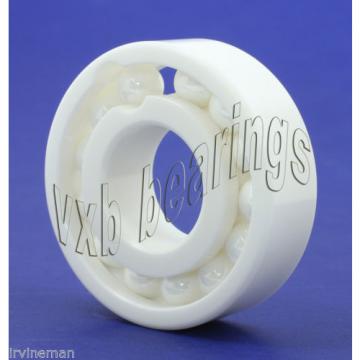 6202 Full Complement Ceramic Ball Bearings 15mm x 35mm/11mm ZrO2 White Zirconia