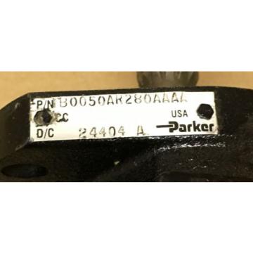PARKER HYDRAULIC PUMP MOTOR B0050AR280AAAA/WF14/F999/4620