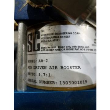 SC Hydraulic AB2 Air Booster