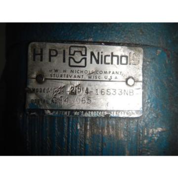 HPI Nichols M3B254I6S33NB Hydraulic Motor