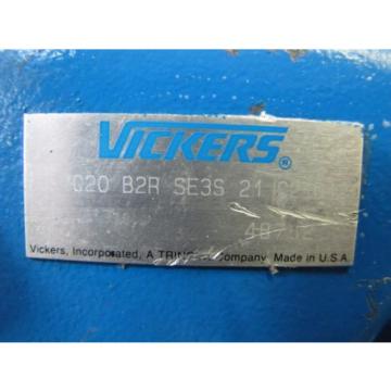 VICKERS PVQ20 B2R SE3S 21 C21D12 HYDRAULIC PUMP REBUILT