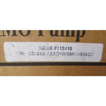 IMO Pump CD 645 AA3G NVSMCA 095SC Hess # 112418 3 G Series Hydraulic Pump