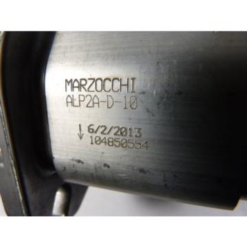 Marzocchi ALP2A-D-10 Hydraulic Pump 4000Rpm 250psi ! NOP !