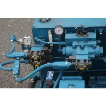 OILGEAR LINCOLN ULTIMATE 15HP HYDRAULIC POWER PACK PVW20 LSA RUSBV115