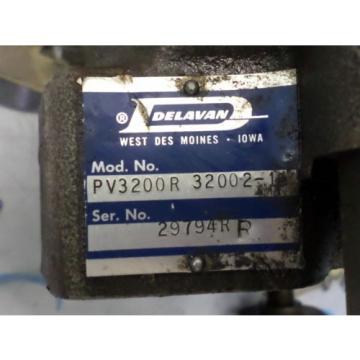 DELAVAN PV3200R 32002-1 HYDRAULIC PUMP