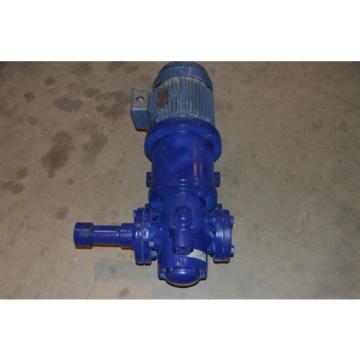 Allweiler SNF  Screw Pump ,Toshiba Electric Motor USNF80R46 U12 1-W1
