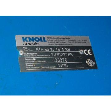 Knoll coolant pump KTS-50-74-T5 unused