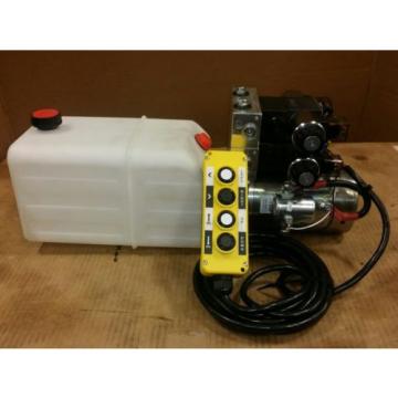 12 Volt DC Dual Acting Hydraulic Power unit 1.3 GPM @ 3000 PSI