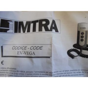 IMTRA SWIM PLATFORM UP/DOWN SWITCH BOAT  4 PIN EV-VEGA OR FOR OPACMARE LIFT