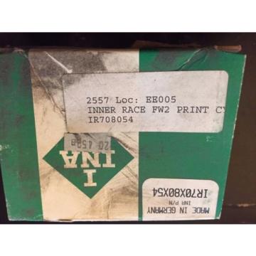 INA IR70X80X54 WALZLAGER ROLLING BEARINGS - NEW --