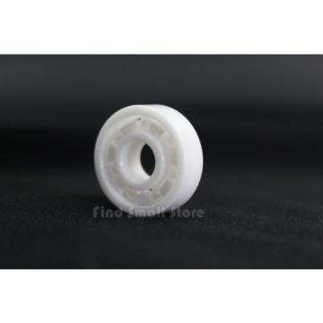 Full Ceramic 608 8x22x7 Miniature Ball Bearings ZrO2 Zirconia White