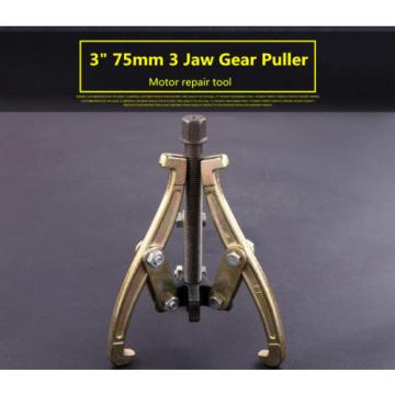 3 Jaw Gear / Hub Bearing Puller Reversible Fly Wheel Pulley Remover Tool 3&#034; 75mm