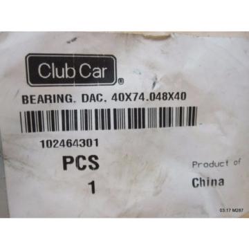 102464301 - BEARING- DAC- 40X74.048X40 for Club Car