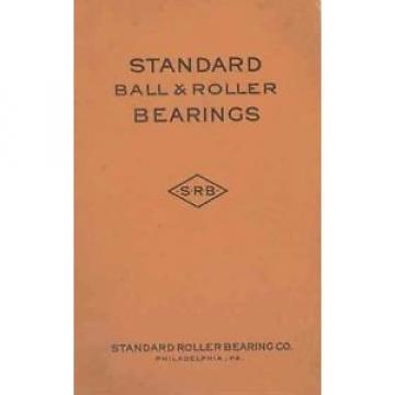 1909 Standard Roller Bearing Co Brochure #24 Automobile 139308-D9OSZM