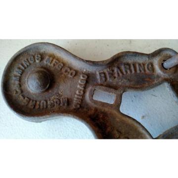Mcguire Cumming Mfg Co  Chicago  Very Old  Trolley Car Roller Bearing