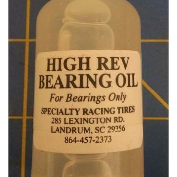 High Rev Bearing Oil 1/24 slot car Mid America