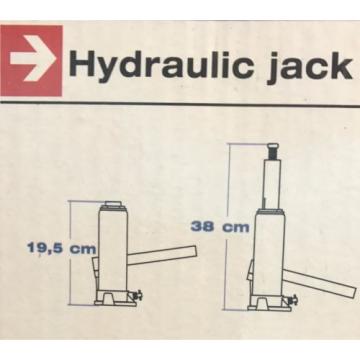 Car + Hydraulic Car Jack 5 Tons Stamp Jack Stamp Lifter lifts up to 15 inches