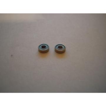 Ball Bearings For HO Slot Car Chassis (narrow 1.2mm sealed type) (2 bearings)