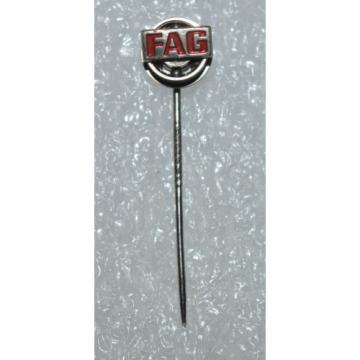 FAG Ball Bearings German Maker Car Auto parts vtg Rotating stick pin badge Rare