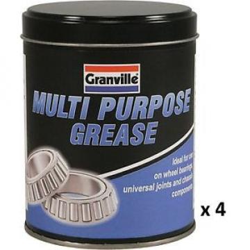 4 x Granville Multi Purpose Grease For Bearings Joints Chassis Car Home Garden