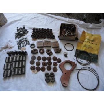 Cables, Gaskets, Bearings, Gears, Bolts, Exhst valvs, Bulk Lot, Vintage Car part