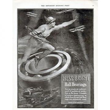 1918 Hess-Bright Ball Bearings car ad assessory ad --/134