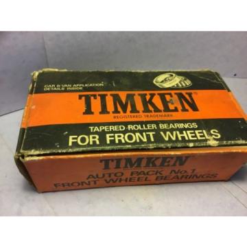 Car Collectable Timken auto pack No1 front wheel bearings UKPost £3.00 world £12