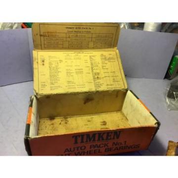 Car Collectable Timken auto pack No1 front wheel bearings UKPost £3.00 world £12