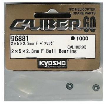 KYOSHO CALIBER 90 HELICOPTER 2x5x 2.3mm 2x5x2.3mm 2x5 FLANGED BEARING SLOT CAR 2