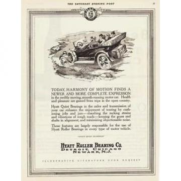 1914 AD Hyatt Roller Bearings Detroit, Chicago and Newark, NJ
