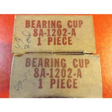 NOS 1949-1954 Ford Car front wheel inner bearing cups 8A-1202-A 1950 1951 1952