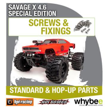 HPI SAVAGE X 4.6 SPECIAL EDITION [Screws &amp; Fixings] Genuine HPi Racing R/C Parts