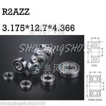 1pcs R2A-2Z 1/8&#034;x1/2&#034;x0.172&#034; english inch Bearing Miniature Ball Radial Bearings