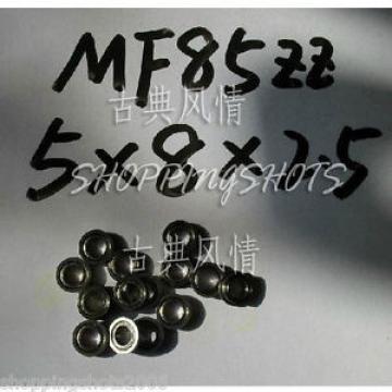 10 MF85 5X8X2.5 Flanged 5*8*2.5 mm bearings Miniature Ball Radial Bearing MF85ZZ