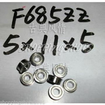 1pc F685ZZ 5x11x5 Flanged 5*11*5 mm F685Z Miniature Ball Radial Bearing F685 ZZ