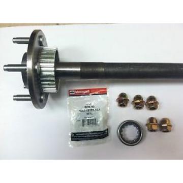 03-04 crown victoria marquis town car rear axle shaft with bearing &amp; seal &amp; lugs