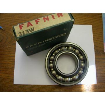 FAFNIR 313W Radial Deep Groove Ball Bearing  65 mm ID, 140 mm OD, 33 MM  NIB
