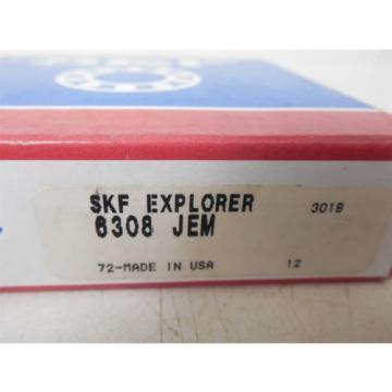 NEW SKF Explorer 6308 JEM Radial Ball Bearing