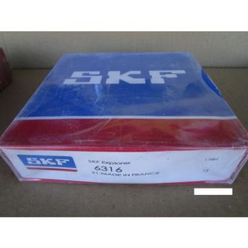 SKF 6316 Radial Bearing,Deep Groove Roller Bearing (FAG,KOYO,NTN,NSK,Timken 316)