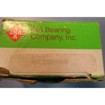 INA Bearing Company GE25KRRB Radial Insert Ball Bearing NOS