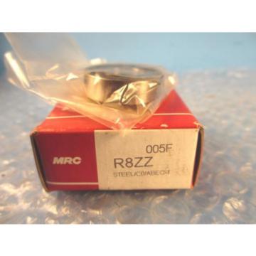 MRC R8ZZ, R8 ZZ, Single Row Radial Steel Bearing