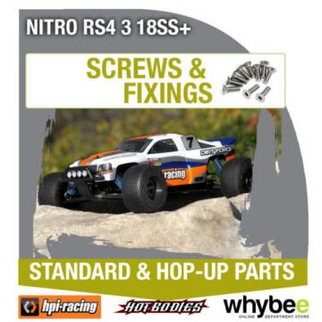 HPI NITRO RS4 3 18SS+ [Screws &amp; Fixings] Genuine HPi Racing R/C Parts!