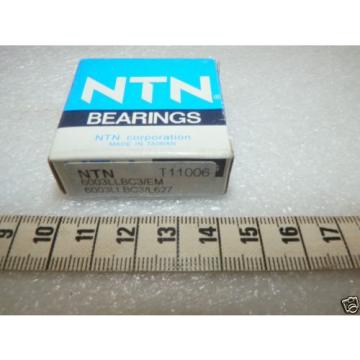 sealed Radial Ball Bearing 17 mm bore 35 mm  diameter  NTN 6003LLBC3/L627