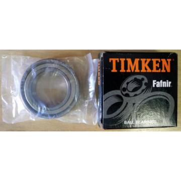 TIMKEN Fafnir Radial Ball Bearing Single Row Dbl Shield 40 x 68 x 15 mm 9108KDD