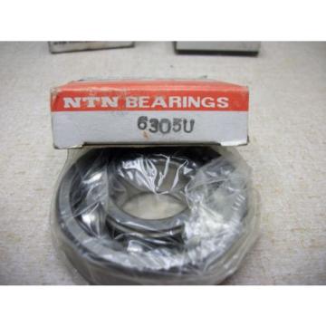 NTN 6305U Single Row Radial Ball Bearings